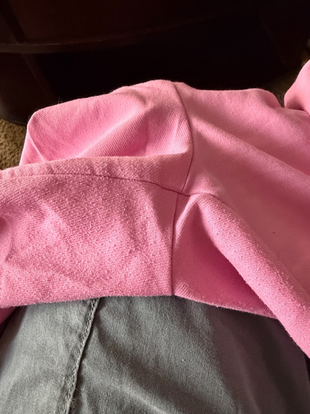 Abercrombie & Fitch Sloane Pink Wide Leg Pants - Picture 3 of 3